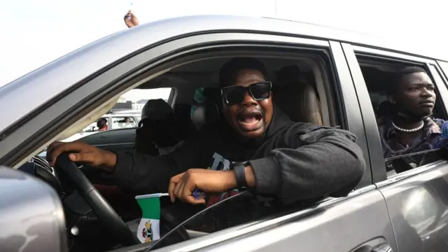 EndSars protester mR dEBO