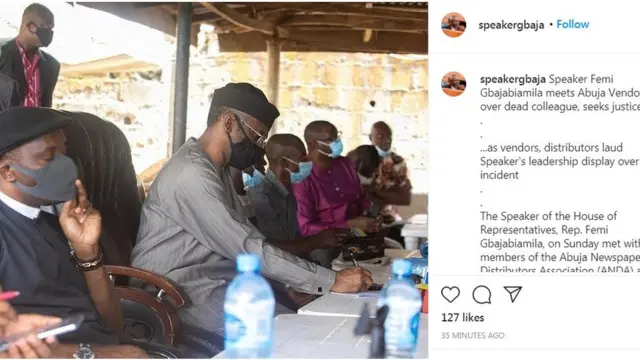 DSS ti fi ẹ̀sọ́ àbò abẹnugan ilé ìgbìmọ̀ asofin tó pa fẹ́ndọ̀ l'Abuja sátìmọ́lé