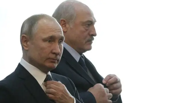 Лукашенко и Путин