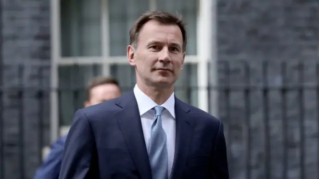 英國外交大臣亨特