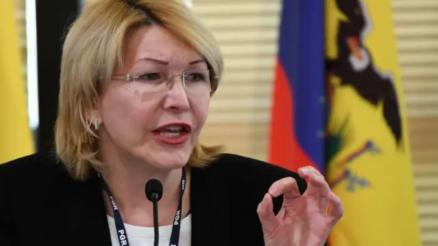 La exfiscal general Luisa Ortega.