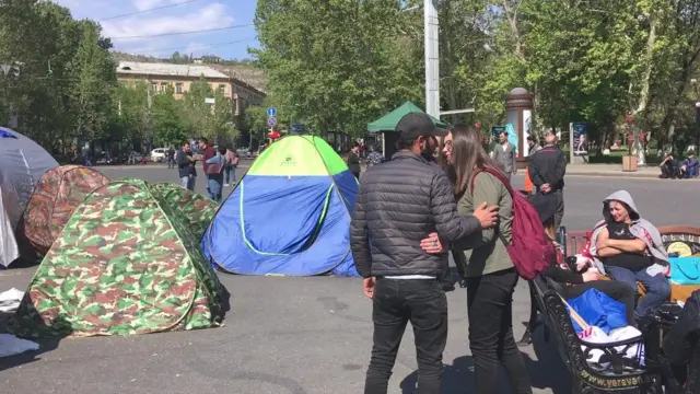 Yerevan, aksiya