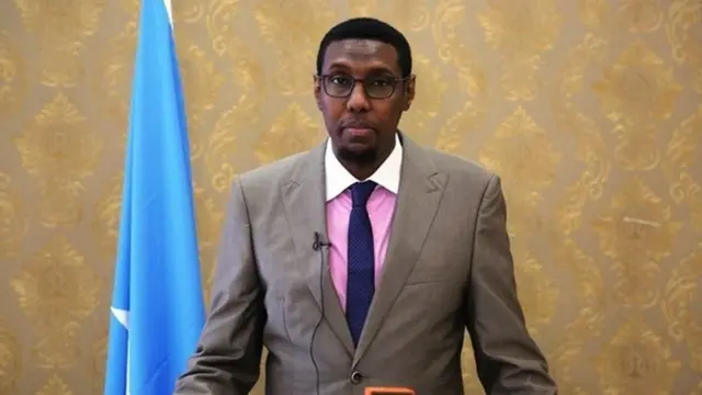 Wasiirka amniga dowlada fedaraalka Maxamed Abuukar Islow