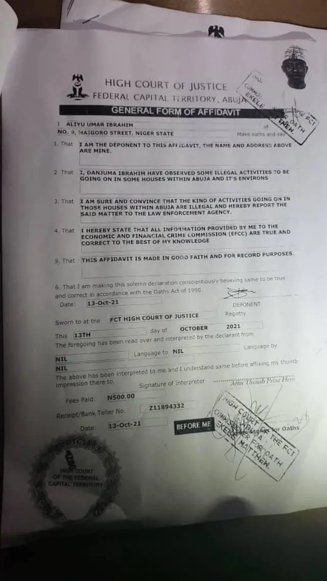 Iwe aṣẹ ile ẹjọ