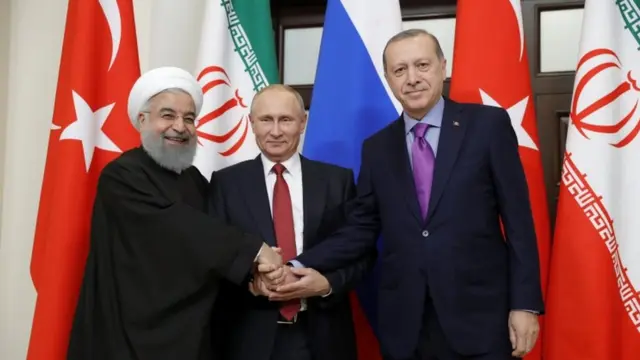 روحاني واردوغان وبوتين