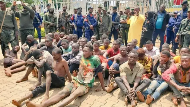 Abantu abategetsi ba Kivu y'Epfo bagaragaje ko bari mu bateye bafashwe