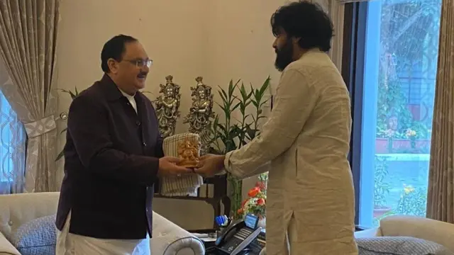 జేపీ నడ్డా, పవన్ కల్యాణ్