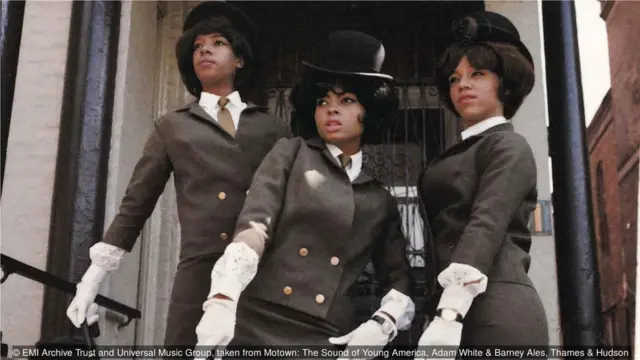 1964年，至上女聲在倫敦。