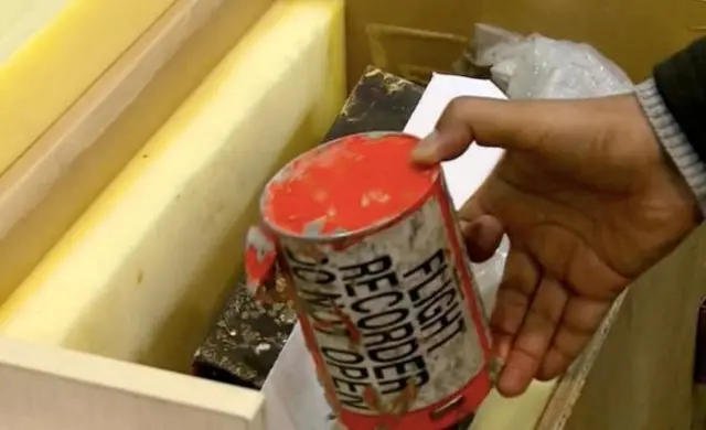 جعبه سیاه هواپیمای ساقط شده اوکراینی