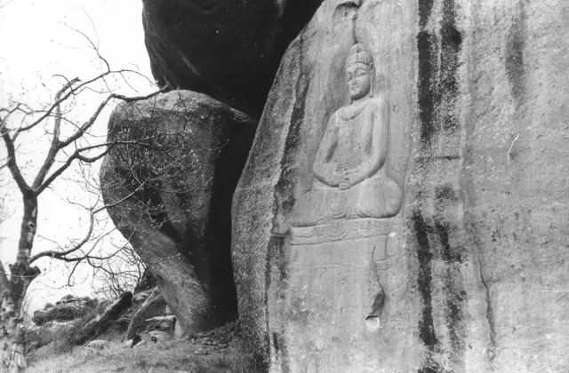 पाकिस्तान के स्वात में गौतम बुद्ध की प्रतिमा