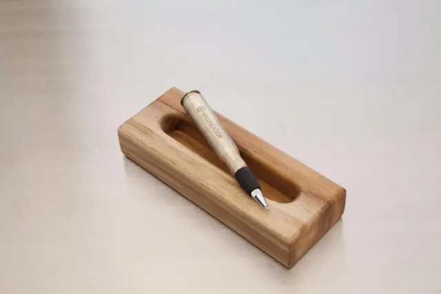 Bolígrafo con el que se firmó el acuerdo.