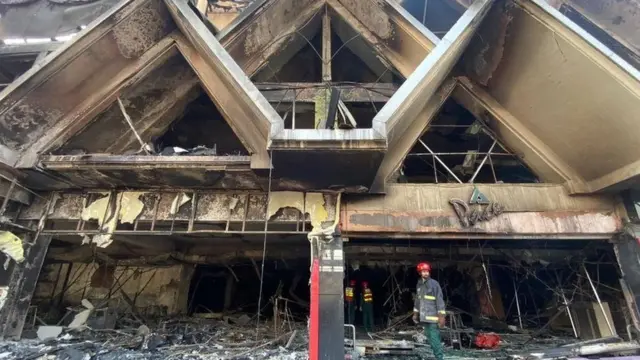 تباہ شدہ عمارت