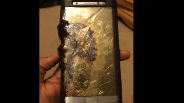 Simu aina ya Samsung Galaxy Note 7 iliolipuka