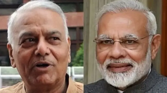 यशवंत सिन्हा, नरेंद्र मोदी