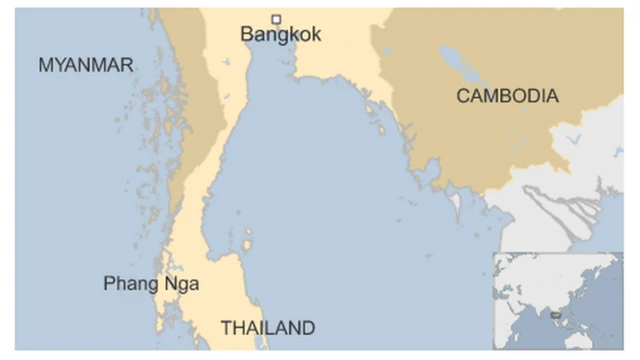 シミラン国立公園はパンガー(Phang Nga)県にある