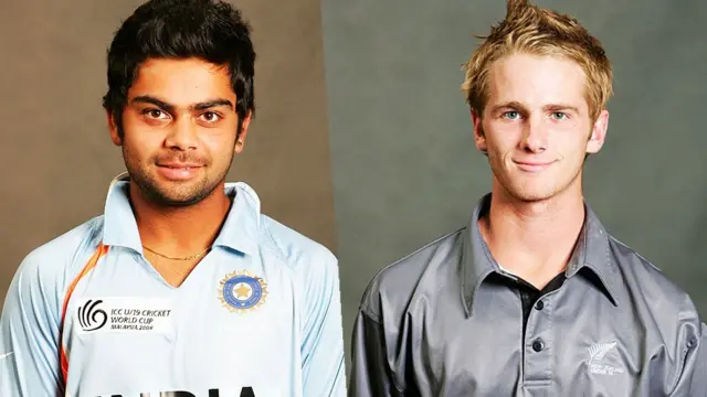 2008માં અંડર-19 વર્લ્ડ કપ દરમિયાન કોહલી તથા વિલિયમસનની તસવીર