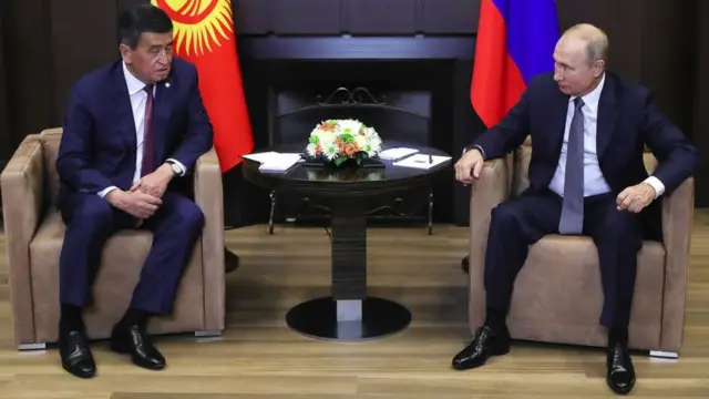 Жээнбеков и Путин