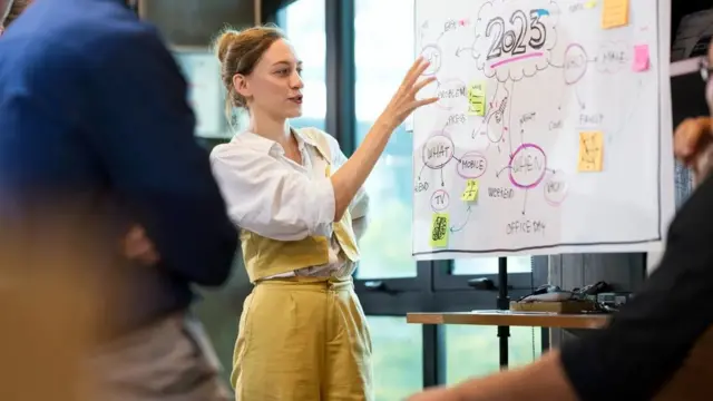 전문가에 따르면, 남들 앞에서 프레젠테이션을 하는 것처럼 개인적으로 어렵게 느껴지는 것들을 해내는 게 적응력 있는 사고방식을 발전시키는 데 도움이 된다