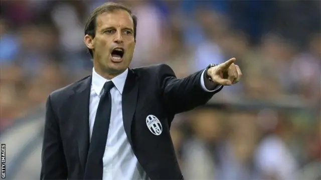 Kocha wa zamani wa Juventus Massimiliano Allegri
