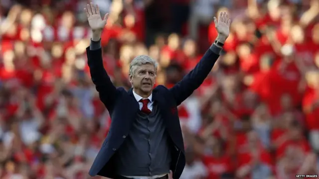 Arsene Wenger 22years