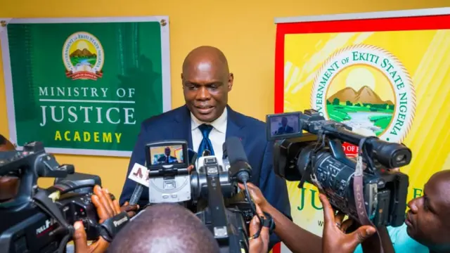 Ekiti State Attorney General and Commissioner for Justice, Wale Fapohunda