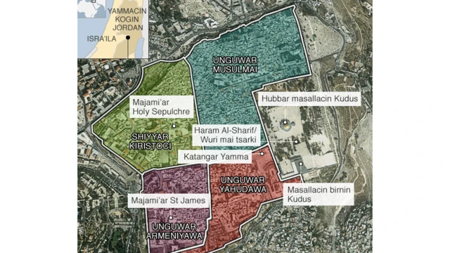 Manyan wuraren ibada a tsohon birnin Kudus