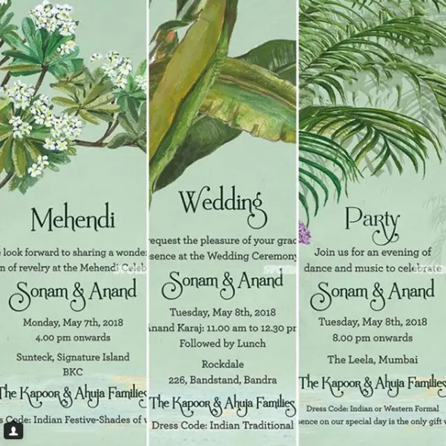 सोनम कपूर, आनंद आहूजा