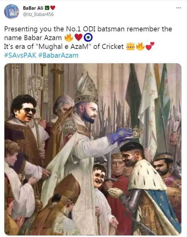 بابر اعظم میمز