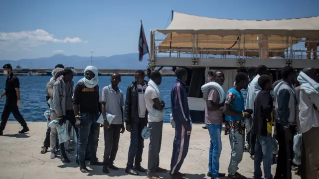 İtalya'daki göçmenler