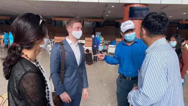 ပထမဆုံး ခရီးစဥ်မှာ ခရီးသည် ၃၅ ဦးလိုက်ပါခဲ့
