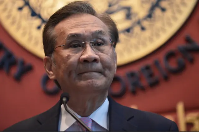 นายดอน ปรมัตถ์วินัย รัฐมนตรีว่าการกระทรวงการต่างประเทศ