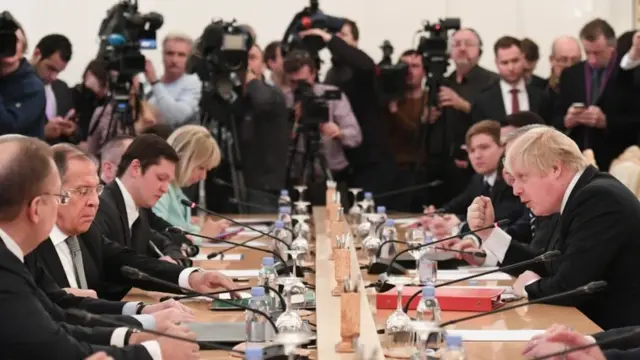 Борис Джонсон у Москві