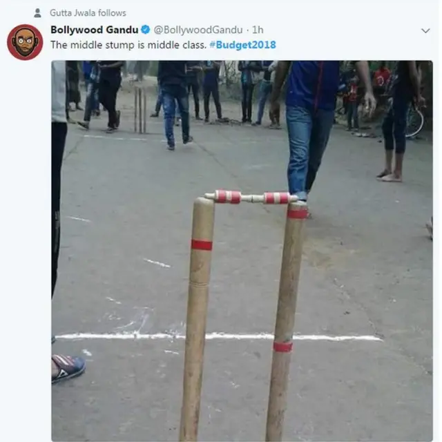 బడ్జెట్ ను విమర్శిస్తూ చేసిన ఓ ట్వీట్