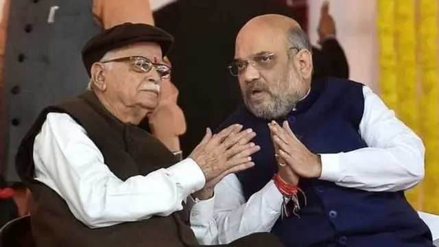 2019 के लोकसभा चुनाव में गांधीनगर से लाल कृष्ण आडवाणी की जगह अमित शाह चुनाव मैदान में उतरे