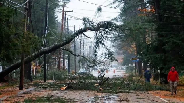 Ciclogénesis en Maine
