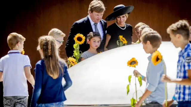 Король Нидерландов Виллем-Александр и королева Максима