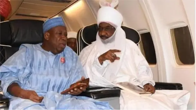 Gomina Abdullah Ganduje ati Sanusi Lamido Sanusi