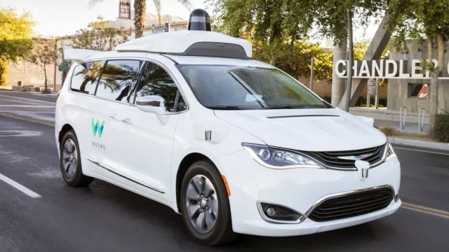 Une voiture autonome Waymo