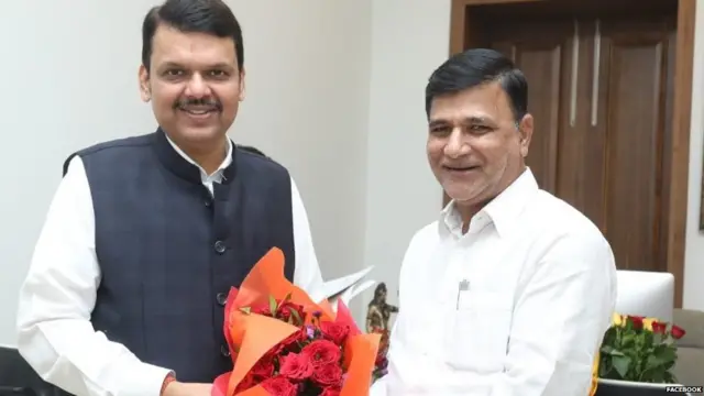 विनायक मेटे आणि देवेंद्र फडणवीस