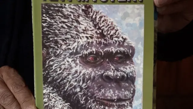 रामकुमार पाँडेको पुस्तकमा चित्रित यती