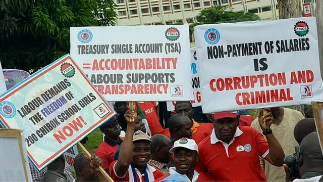 Ẹgbẹ́ òṣìṣẹ́ ń sèwọ́de