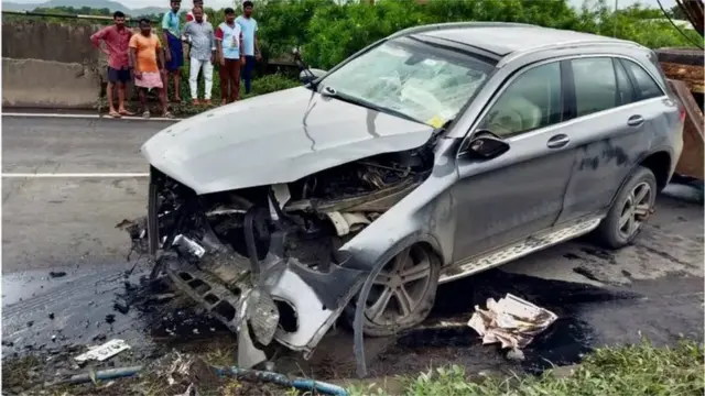 સાયરસ મિસ્ત્રીની કારને અકસ્માત નડ્યો હતો