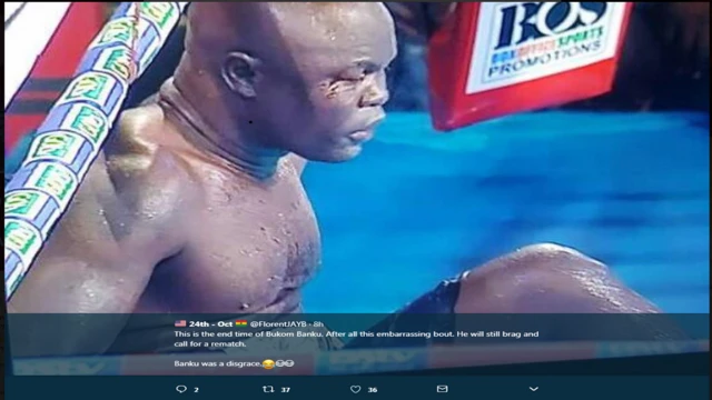 Bukom on di ground
