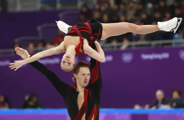 Evgenia Tarasova y Vladimir Morozov
