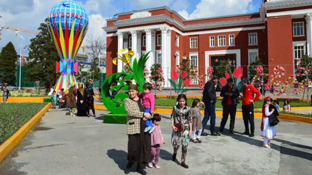 جشن رسمی نوروز در تاجیکستان