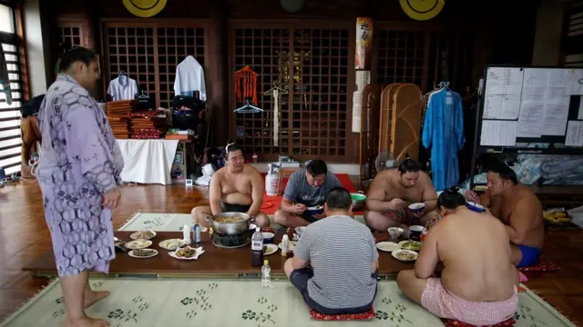 جاپان، سومو پہلوان