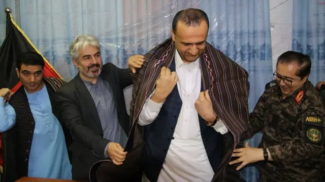 داود لغمانِ پرون د لېوا مرکز کې معرفي شو.