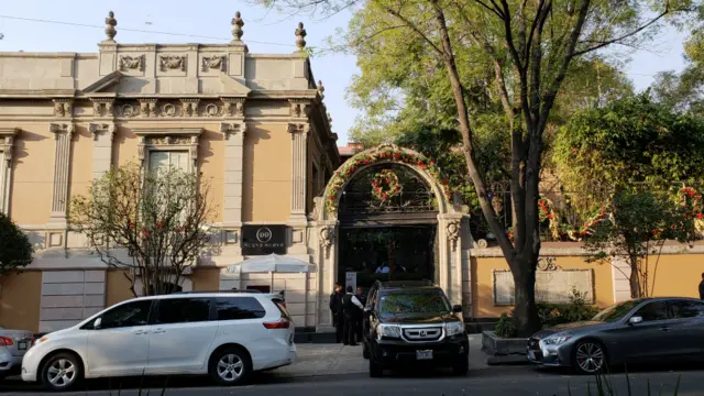 El espectacular edificio del centro cultural Casa Lamm, en Ciudad de México.
