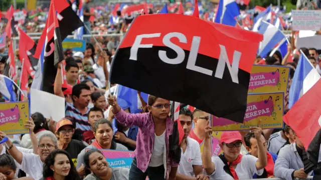 Seguidores de Daniel Ortega.