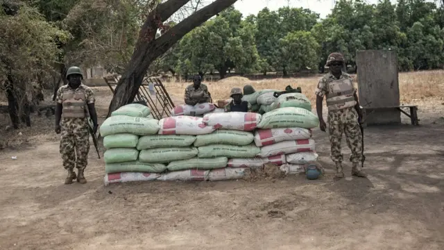 Ndị agha na-eme nchekwa